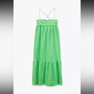 Zara Textured Maxi Dress